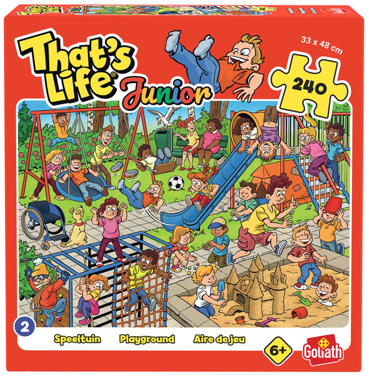 Goliath games Goliath that's life puzzle per parco giochi junior - 240 pezzi.