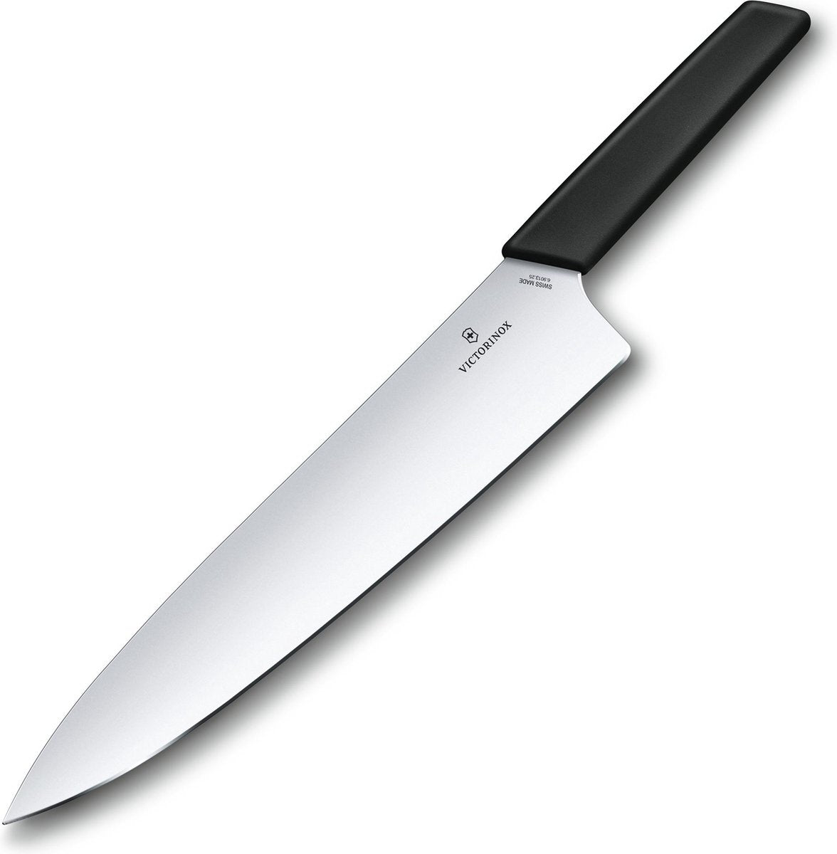 Cuchillo de chef moderno suizo Victorinox - 25 cm - acero inoxidable plástico pp - negro