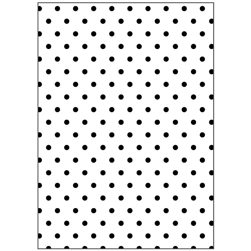 Cartella per embossing Creativ company, pois, misura 13x18,5 cm, spessore 2 mm, 1 pezzo