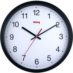 Orologio da parete viking rd3330b bianco, nero
