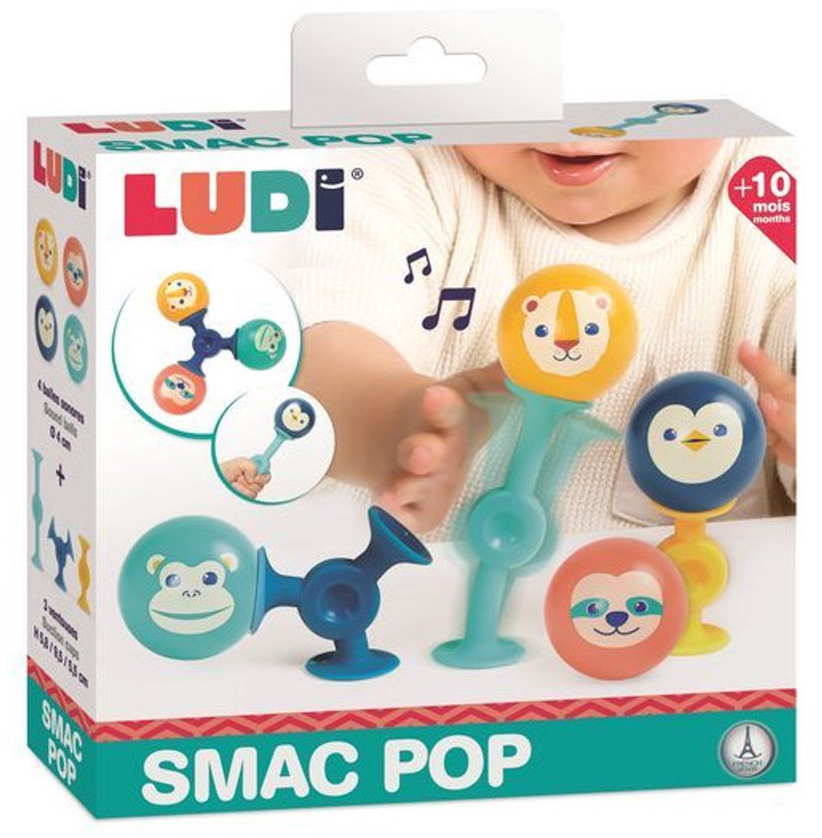 Muñeca Ludi -smac - juguete con ventosa