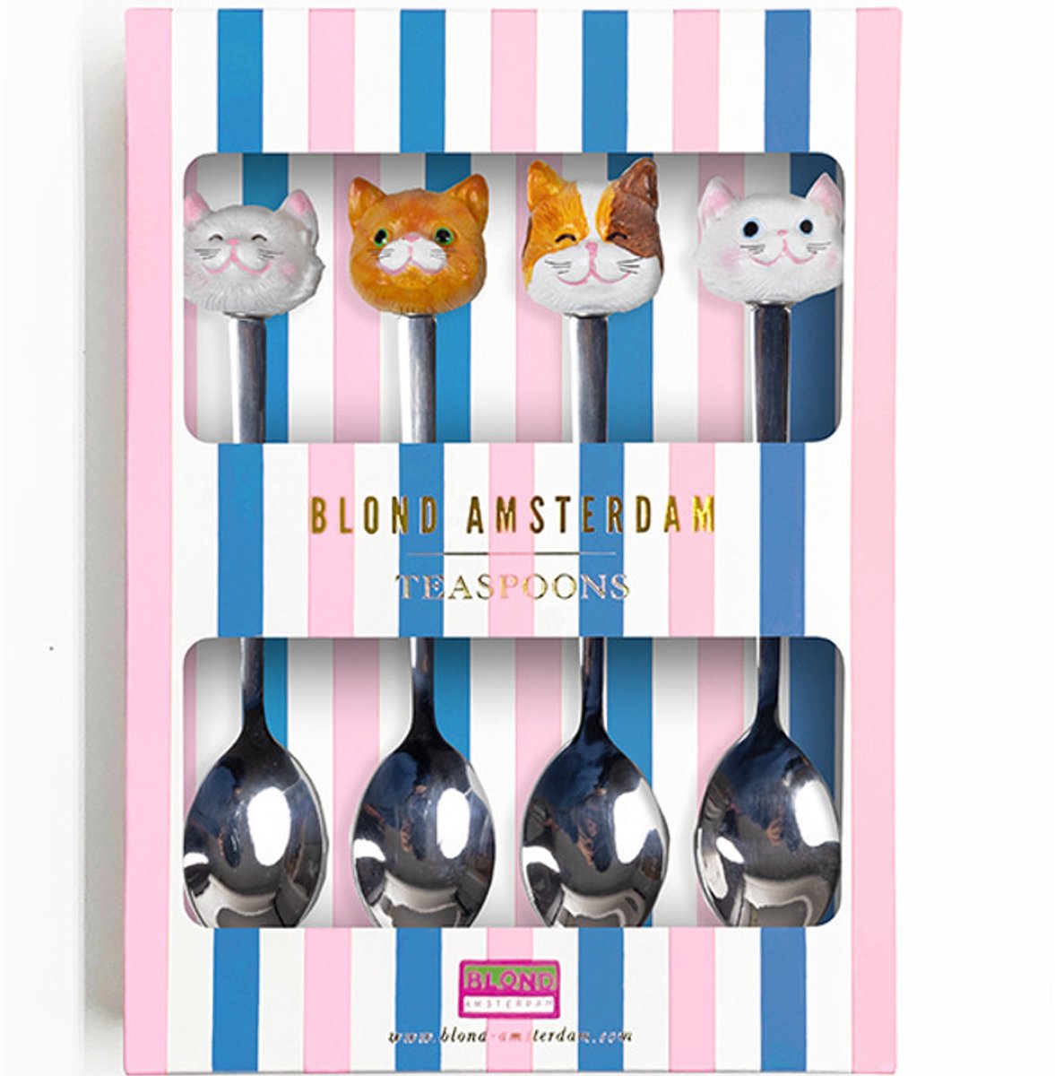 Blond Amsterdam, speciali, animale: set cucchiaini cat