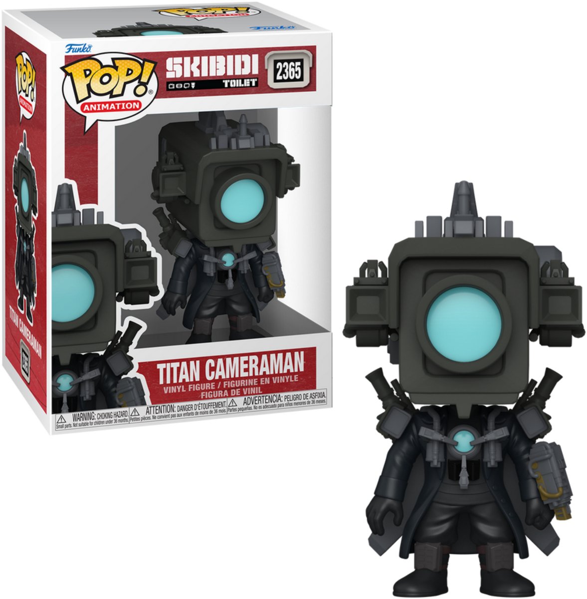 Funko pop vinile: skibidi s2 - titan cameraman