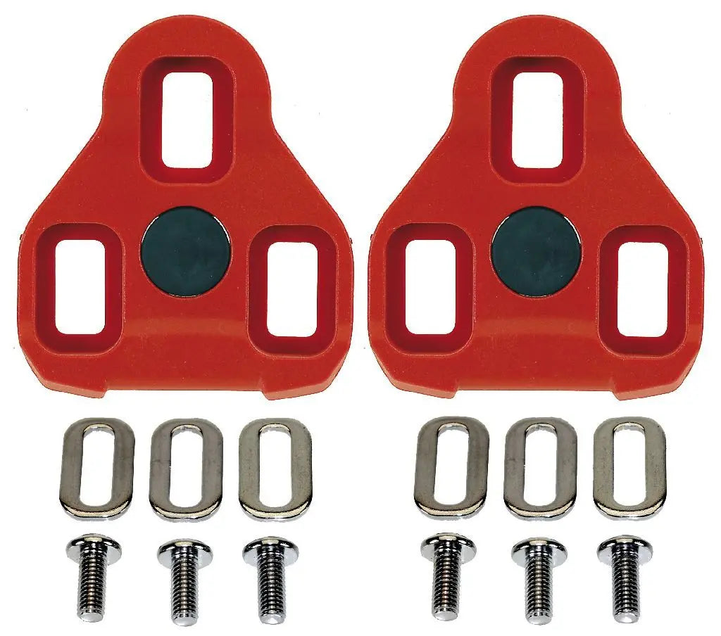 Calas de pedal Exustar e-arc10 rojas
