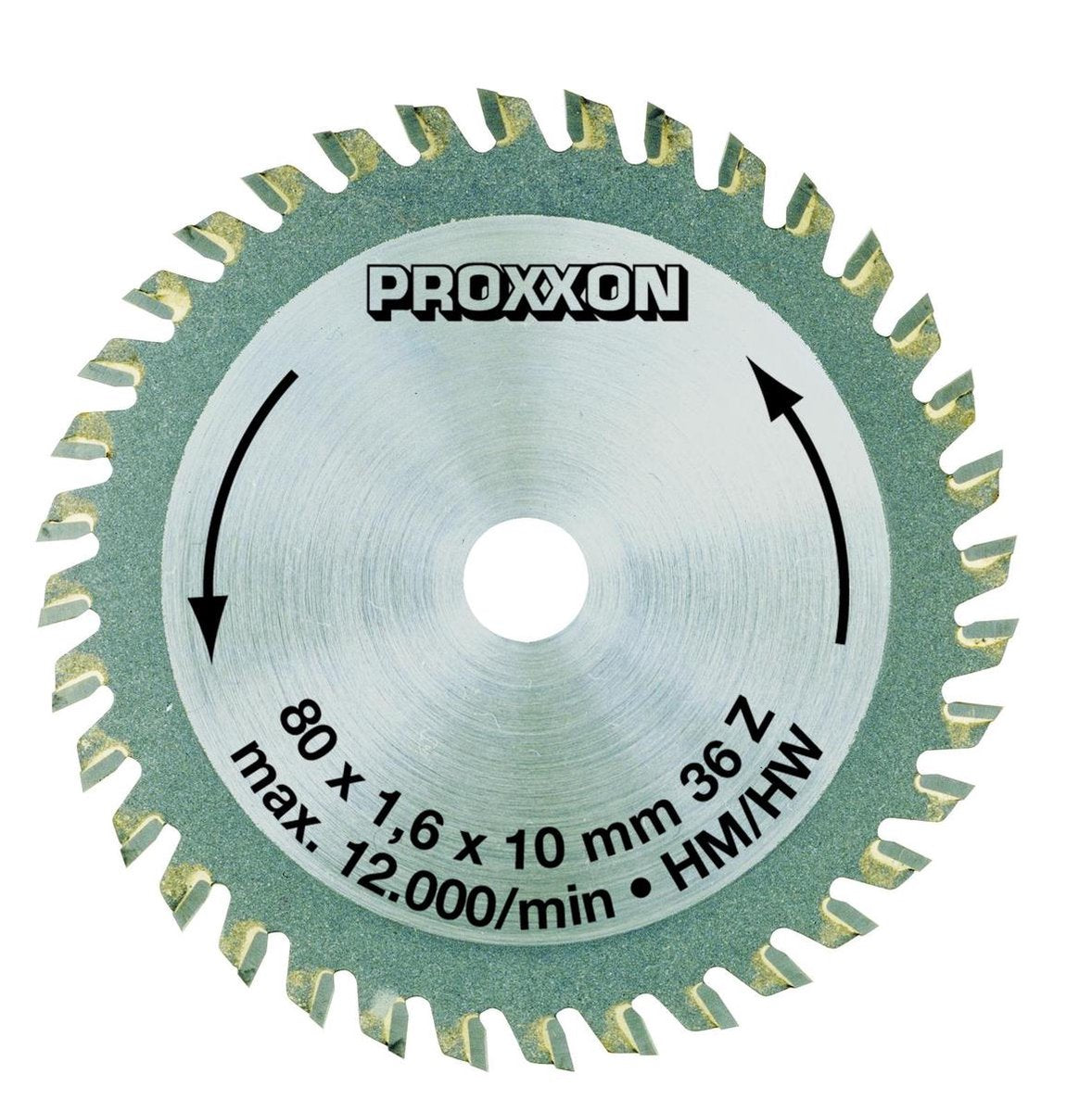 Proxxon micromot kgs series 36 - hoja de sierra circular - número de dientes: 36 - 1 pieza