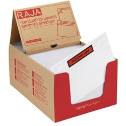 Paklijstenveloppen raja palt05 165 mm polyethyleen, siliconepapier