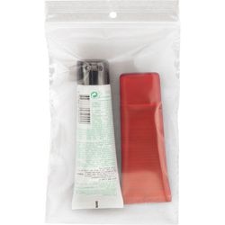 Borse con cerniera raja pbag10 trasparente 180 mm