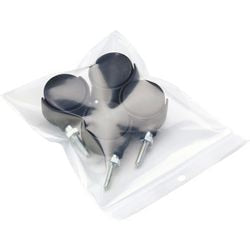 Borse con cerniera raja pbag16 trasparente 250 mm