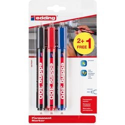 Gamma colori pennarelli permanenti pk3