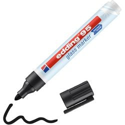 Pennarello per vetro edding 95 punta in feltro 1,5 - 3 mm