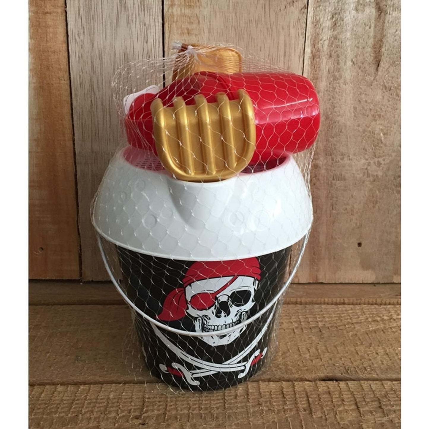 Set de cubo adriático pirata con regadera