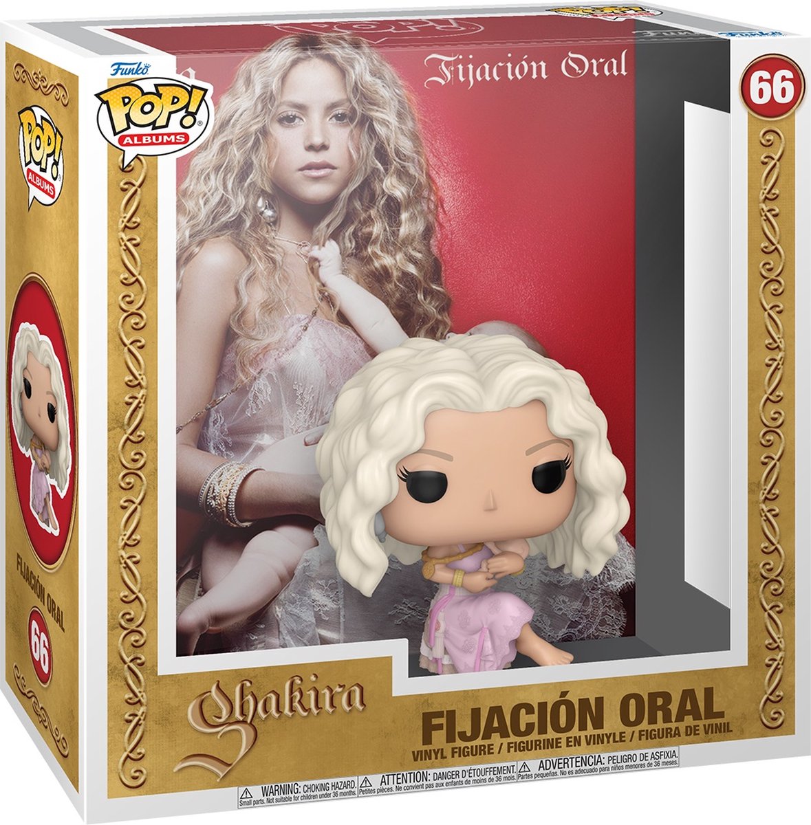 Funko pop! albums: shakira fijacion oral #66