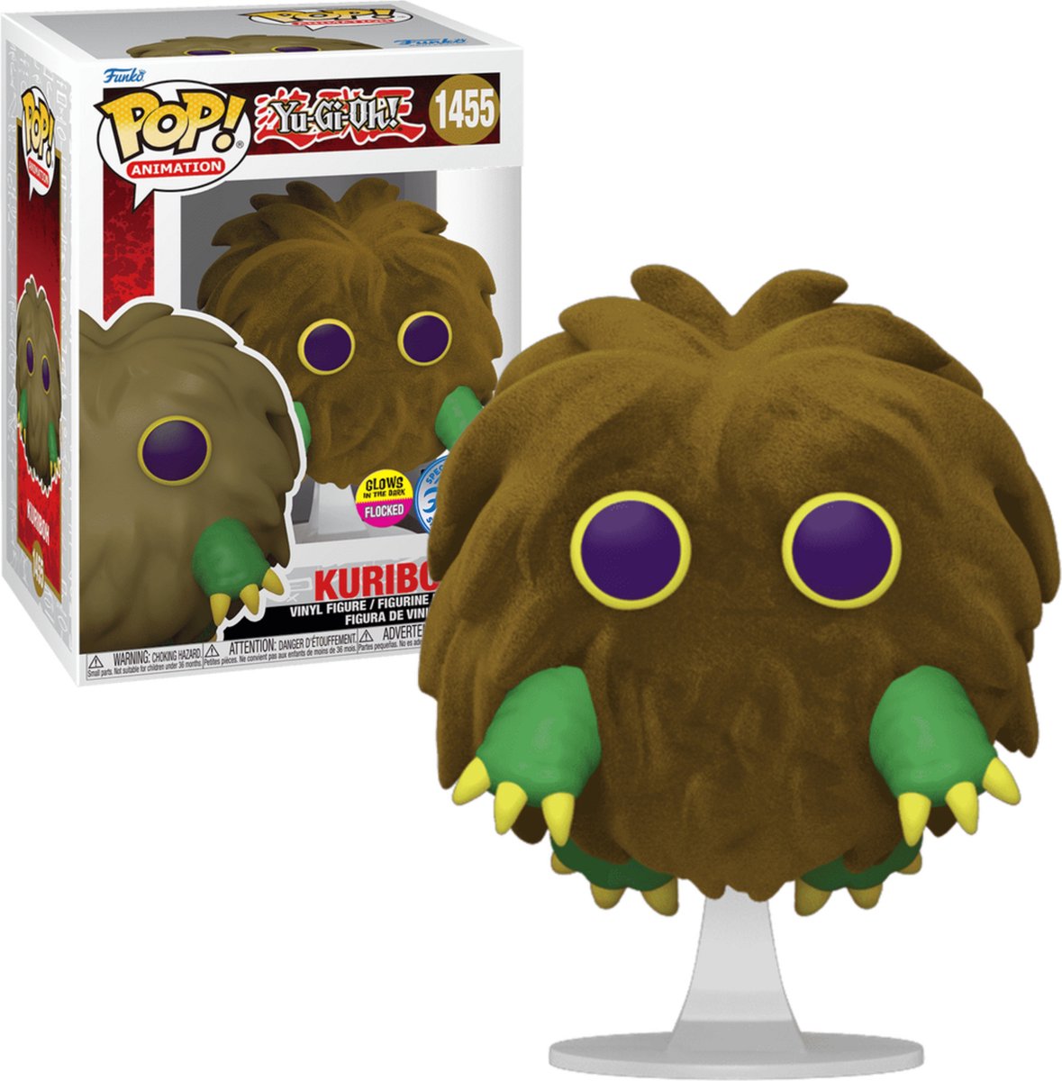 Funko pop! animation : yu-gi-oh - kuriboh us exclusive flocked
