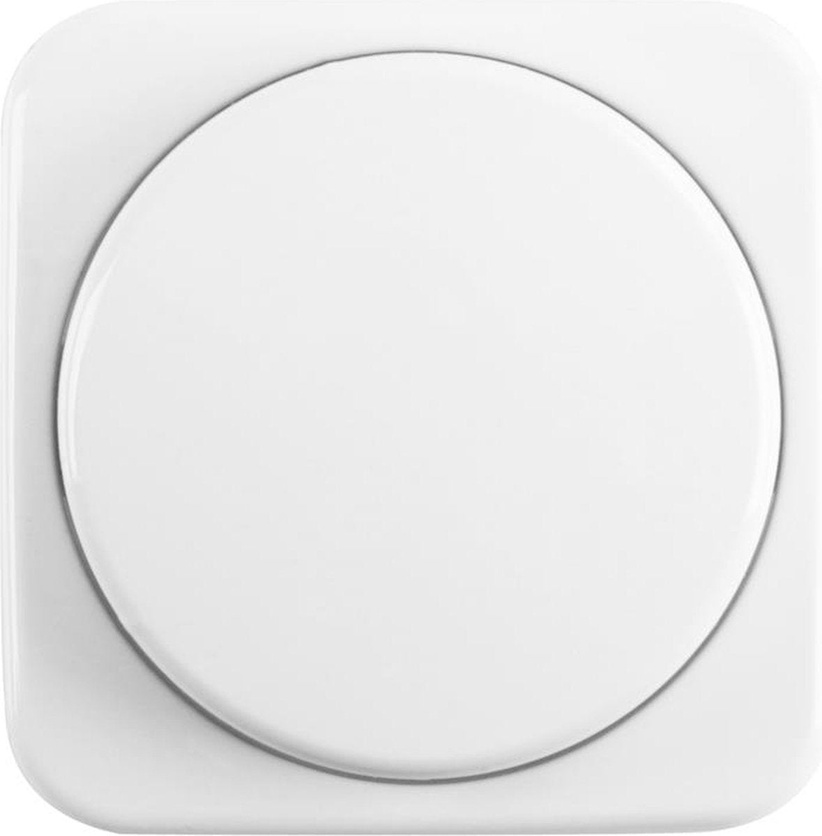 Busch-Jaeger refl placa central dimmer pulsador blanco polar