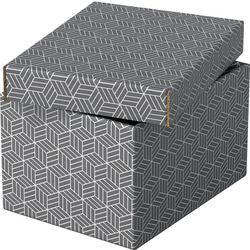 Scatola portaoggetti Esselte 628281 piccola 7 l grigia