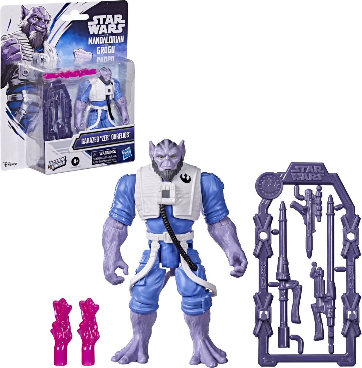 Star Wars Actionverse Zeb Orrelios - action figure 11 cm