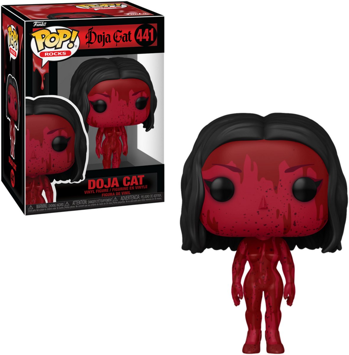 Funko pop rock: doja cat (scarlatto) pop #441