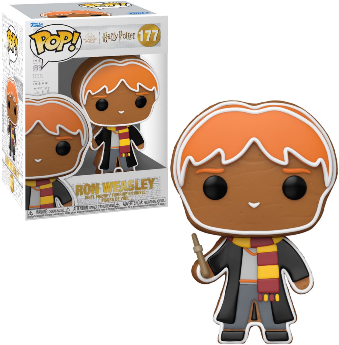 Funkopop! ron (pan di zenzero) 177 vacanze in harry potter