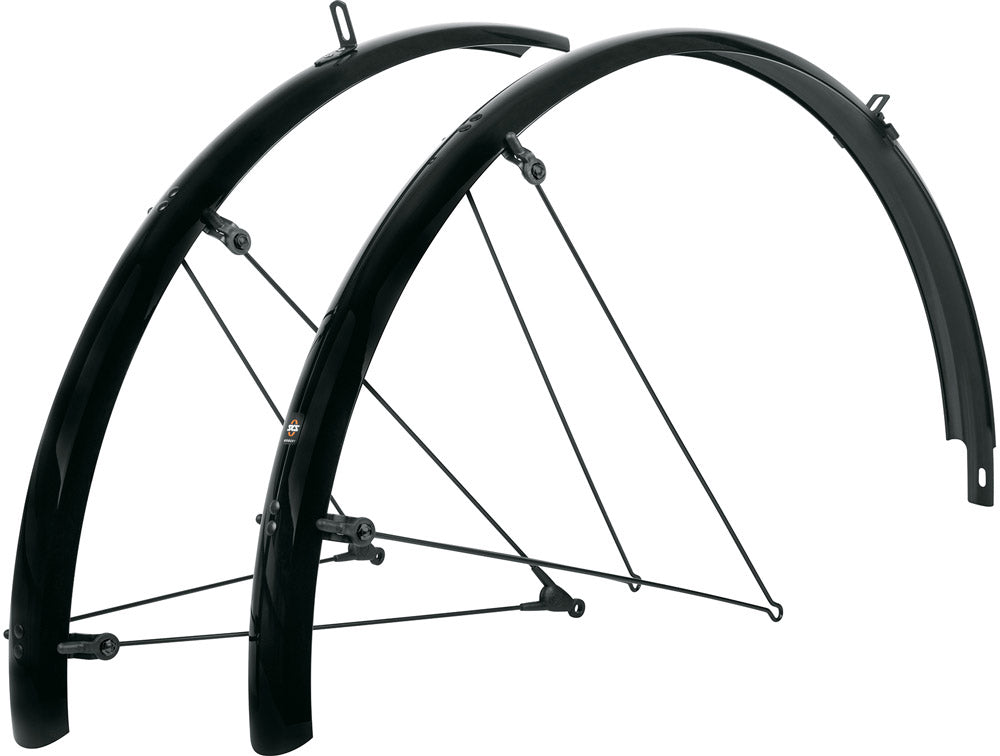 Juego de guardabarros Sks bleumels basic 45mm, negro