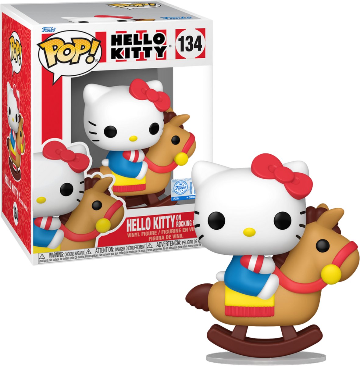 ¡Funko pop! hello kitty 134 hello kitty en caballito exclusivo