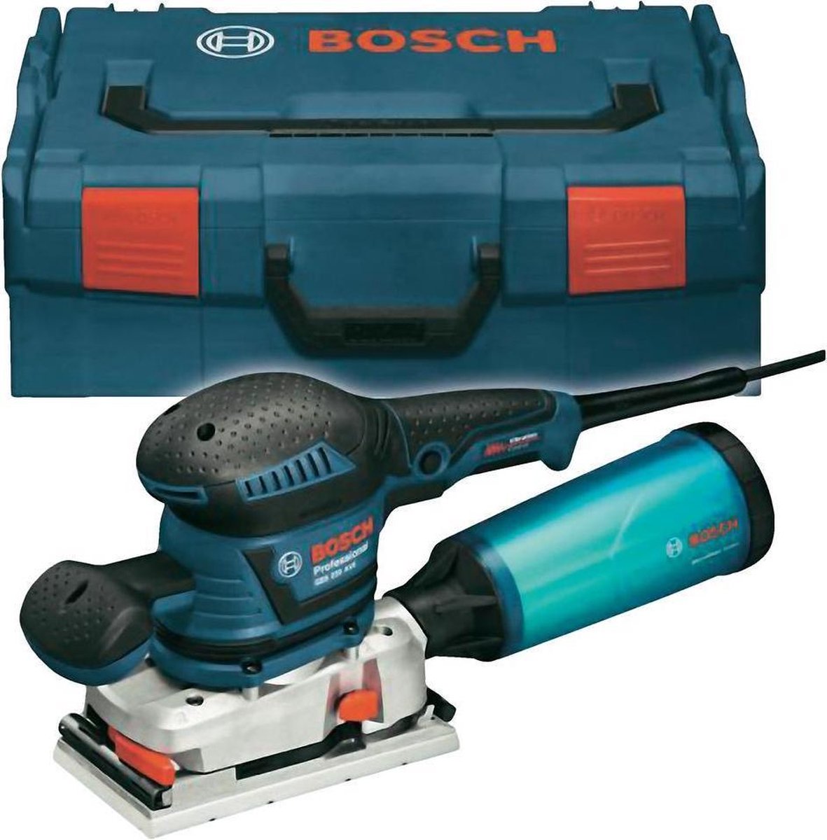 Lijadora orbital Bosch GSS 230 Ave (mango, caja de microfiltro)