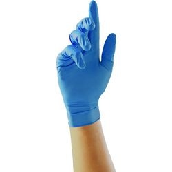 Guanti monouso unicare gs0035 nitrile blu