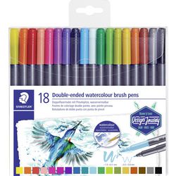 Pennarello Staedtler per acquerello, gamma di colori non permanente