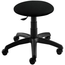 Sgabello girevole Mayer sitzmöbel 1282s_30572 tessuto nero