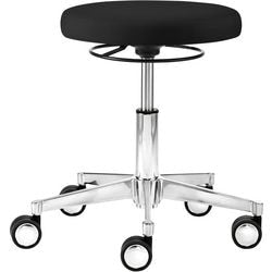 Sgabello girevole Mayer sitzmöbel 1296_30572 tessuto nero