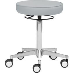 Mayer sitzmöbel taburete giratorio 1295_30584 tela gris
