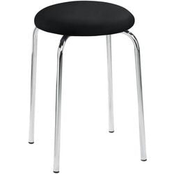 Sgabello mayer sitzmöbel 1134_01_30572 tessuto nero