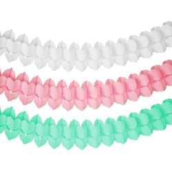 Ghirlanda papstar 85669 pastello365 cm multicolore