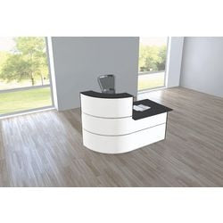 Tavolo reception Kerkmann 21385110 cento 2 bianco