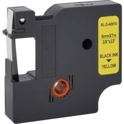 Nastro porta etichette rl-d-40918p abs nero