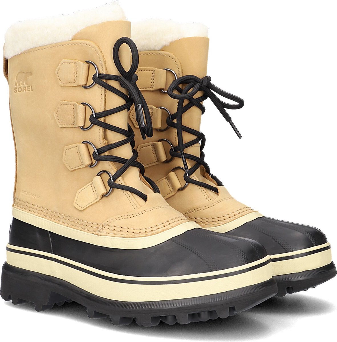 Sorel caribou™ wp women's snowboots - buff - maat 39