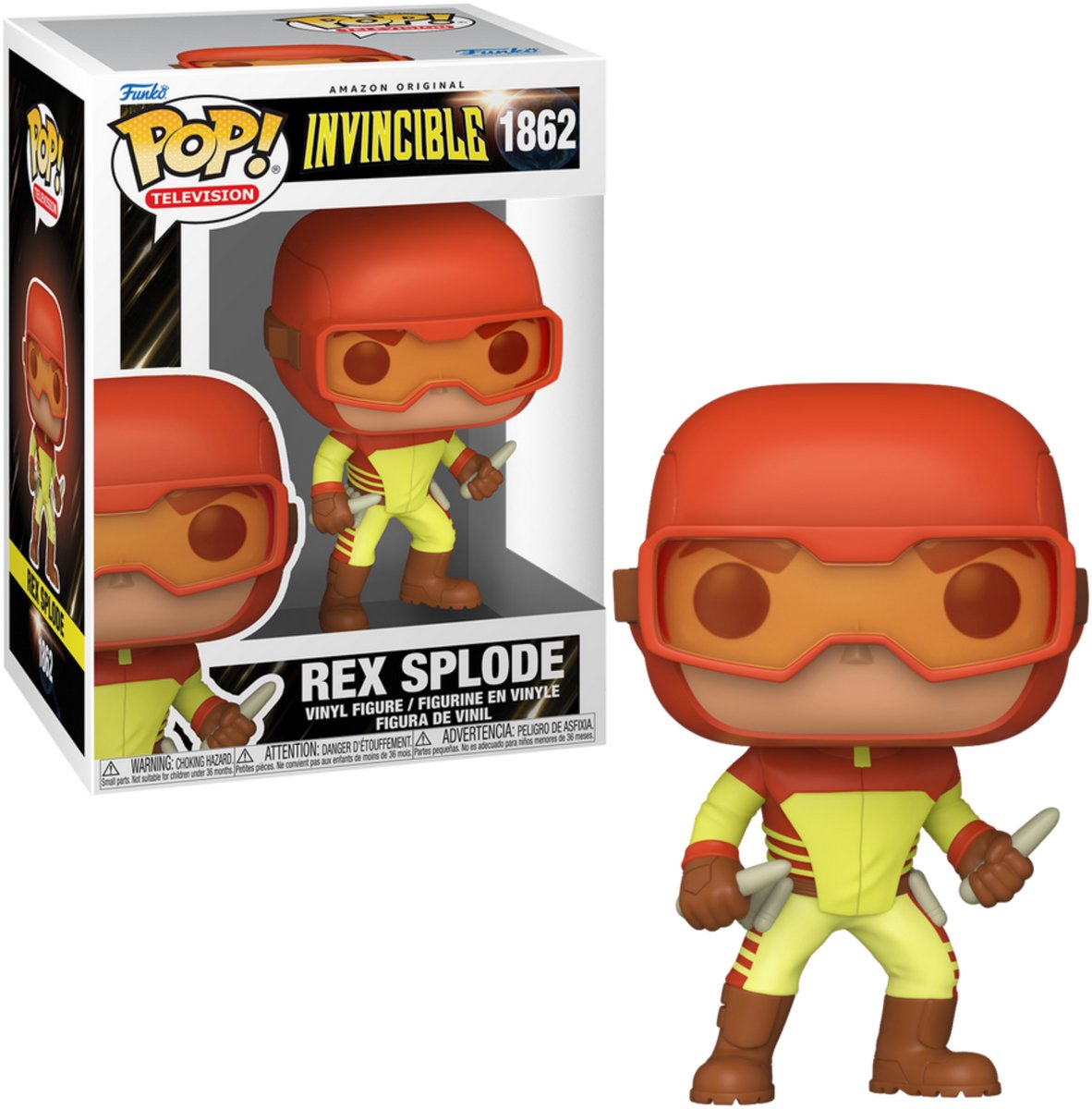 Animazione pop Funko: invincibile s2-rex w ch