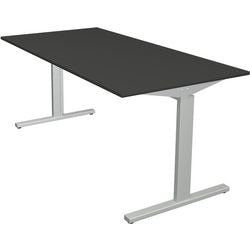 Kerkmann desk 11020613 height adjustable anthracite, silver
