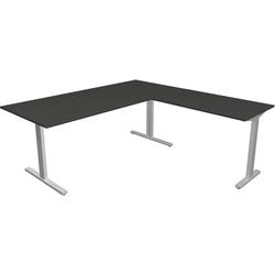 Escritorio Kerkmann 11023113 forma 2 antracita, plata