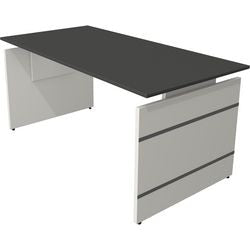 Scrivania sit-stand Kerkmann 114426.1 rettangolare antracite
