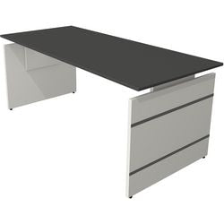 Kerkmann sit-stand desk 114427.1 rectangular anthracite