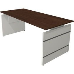 Scrivania sit-stand Kerkmann 114424.1 rettangolare wengè