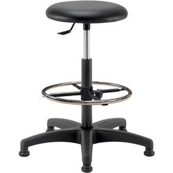 Sgabello teknik 05 1mea03pgaiaa ecopelle nera