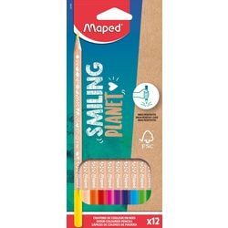 Matite colorate mappate 12 pezzi