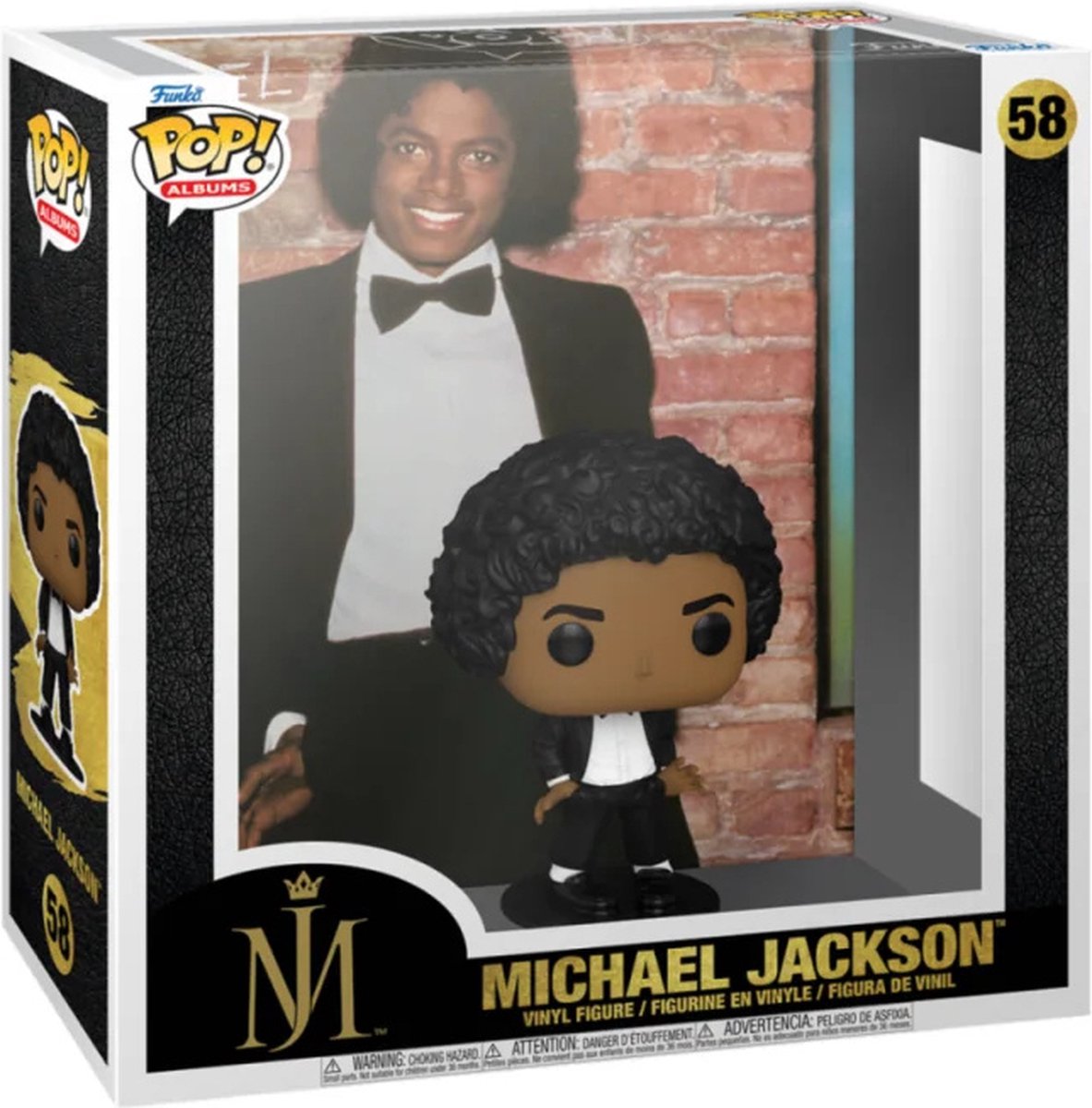 Funko pop albums: michael jackson - off the wall pop #58