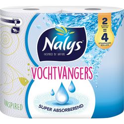 Kitchen paper nalys 2 pieces 73 sheets per roll