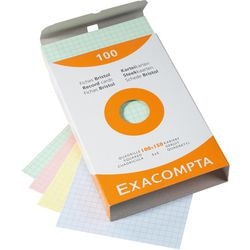Fichas gama de colores exacompta 13272e papel