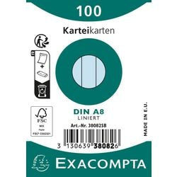 Schede exacompta 38082sb azzurro