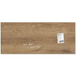Tagliere in vetro sigel marrone 130 x 55 cm