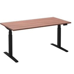Escritorio para sentarse y pararse ceha ade2plhl208q9005ha melamina habana, metal