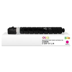 Cartuccia d'inchiostro owa c-exv 51 l m rosso 26000p